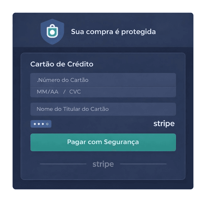 2. Comprador paga com cartão